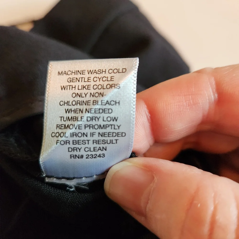 New York & Company Black Women's Dress Pants - Hook & Zip Closure - Picture 11 of 11